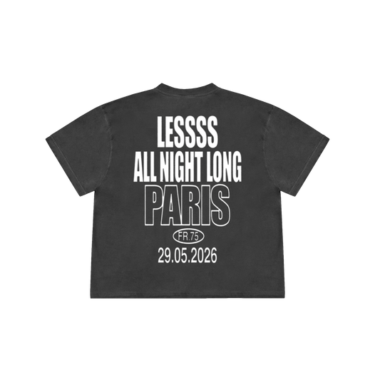 HEART TEE ALL NIGHT LONG EDITION | NOIR