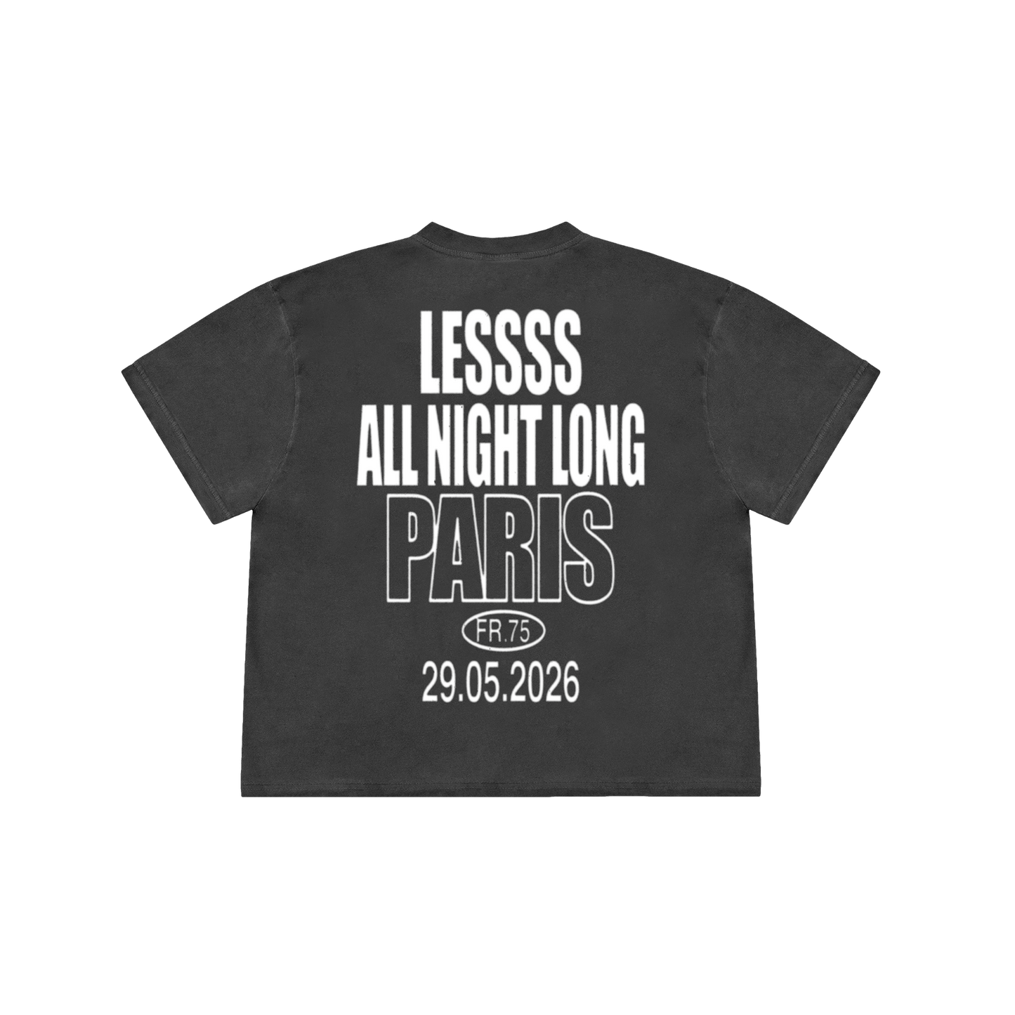 HEART TEE ALL NIGHT LONG EDITION | NOIR